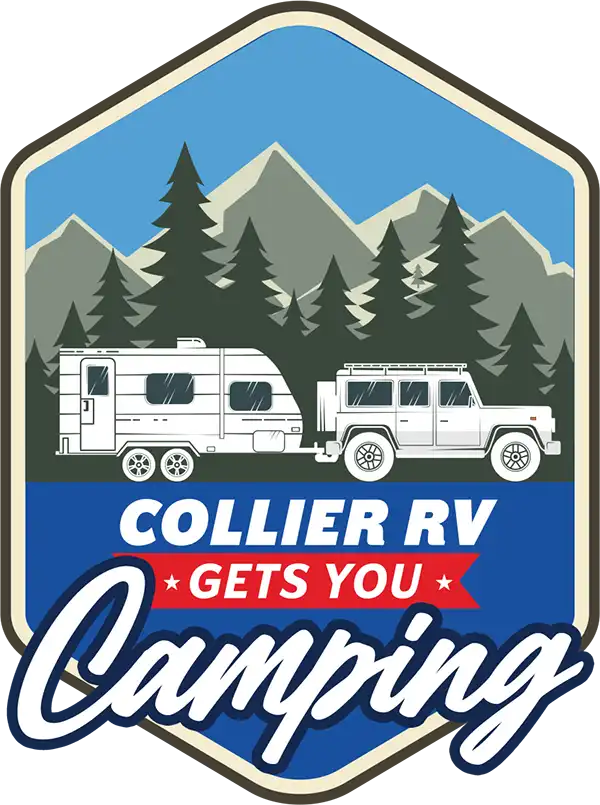 Collier RV Super Center Gets You Camping Logo