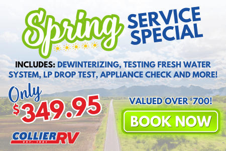 Collier RV Spring Service Special